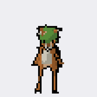 Fawn centaur turning