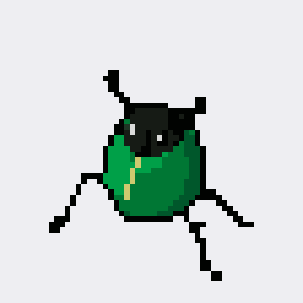 Beetle turning
